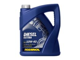 Масло моторное полусинтетическое "diesel extra 10w-40", 5л