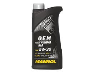 Масло моторное синтетическое "7713 o.e.m. for hyundai kia 5w-30", 1л