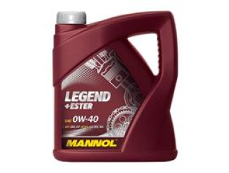 Масло моторное синтетическое "legend+ester 0w-40", 4л