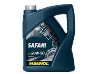 Масло моторное минеральное "safari 20w-50", 5л