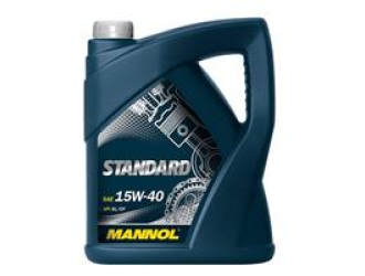 Масло моторное минеральное "standard 15w-40", 5л