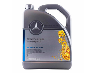 Масло моторное mb 229.5 5w-40, 5л