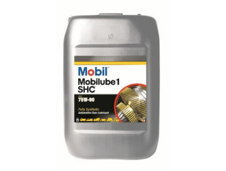 Масло трансмиссионное синтетическое "mobilube 1 shc 75w-90", 20л