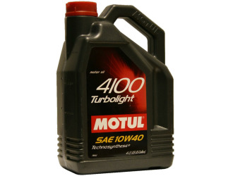 Масло моторное полусинтетическое "4100 turbolight 10w-40", 4л