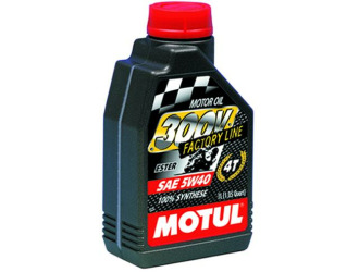 Масло моторное синтетическое "300v 4t factory line 5w-40", 1л