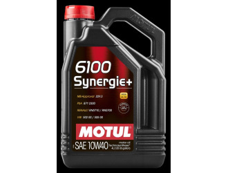 Масло моторное полусинтетическое "6100 synergie+ 10w-40", 4л