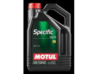 Масло моторное синтетическое "specific cng/lpg 5w-40", 5л