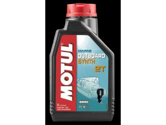Масло моторное синтетическое "outboard synth 2t", 1л