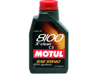 Масло моторное синтетическое "8100 x-clean 5w-40", 1л