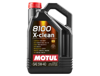 Масло моторное синт motul 8100 x-clean 5w-40 sn/cf c3, 5л