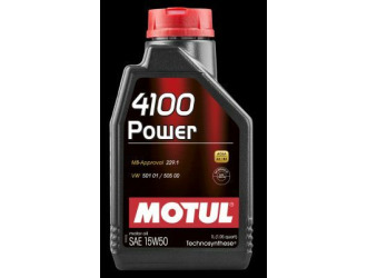 Масло моторное полусинтетическое "4100 power 15w-50", 1л