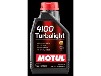 Масло моторное полусинтетическое "4100 turbolight 10w-40", 1л