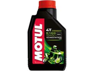 Масло моторное полусинтетическое "5100 ester 4t 15w-50", 1л