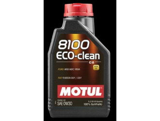 Масло моторное синт motul 8100 eco-clean 0w-30 sn c2, 1л