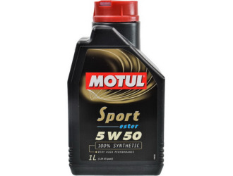 Масло моторное синт motul sport ester 5w-50 sn/cf, 1л