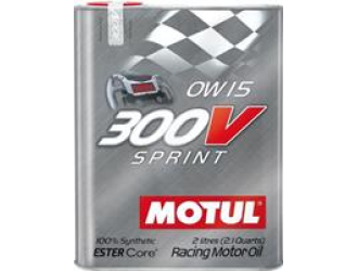 Масло моторное синтетическое "300v sprint 0w-15", 2л