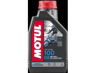 Масло моторное минеральное "100 motomix 2t", 1л