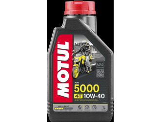 Масло моторное полусинтетическое "5000 hc-tech 4t 10w-40", 1л