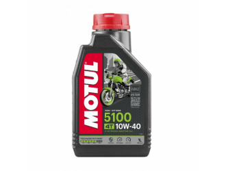 Масло моторное полусинт motul 5100 ester 4-такт 10w-40 sm jaso ma2, 1л