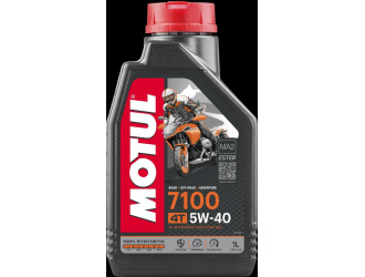 Масло моторное синтетическое "7100 4t 5w-40", 1л