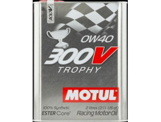 Масло моторное синтетическое "300v trophy 0w-40", 2л