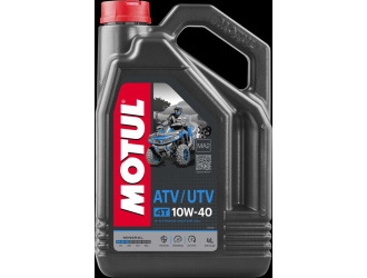 Масло моторное минеральное "atv-utv 4t 10w-40", 4л