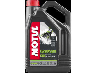 Масло моторное полусинтетическое "snowpower 2t", 4л