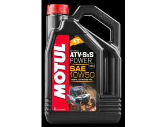 Масло моторное синтетическое "atv sxs power 4t 10w-50", 4л