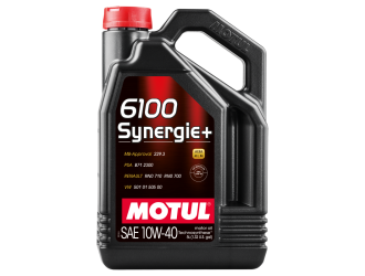 Масло моторное полусинт motul 6100 synergie+ 10w-40 sn/cf, 5л