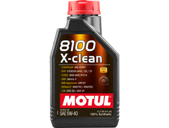 Масло моторное синт motul 8100 x-clean gen2 5w-40 sp c3, 1л