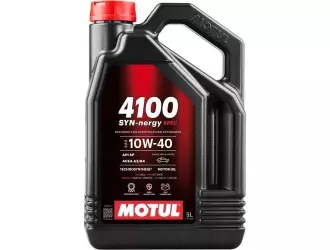Масло моторное полусинт motul 4100 syn-nergy spec 10w-40 sp a3/b4, 5л