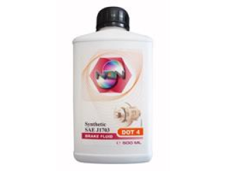 Жидкость тормозная dot 4, "brake fluid", 0.5л