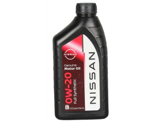 Масло моторное nissan 0w-20 sp / gf-6a, 0,946л