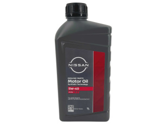 Масло моторное nissan motor oil sae 5w-40 sn/cf, 1л