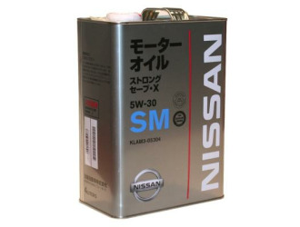 Масло моторное полусинтетическое "strong save-x 5w-30", 4л