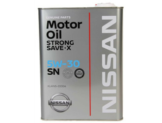 Масло моторное nissan strong save-x 5w-30 sn, 4л