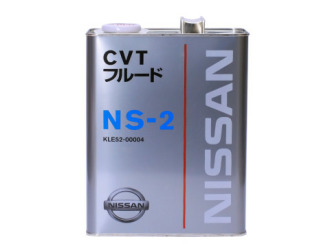 Масло трансмиссионное nissan cvt ns-2, 4л