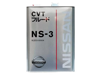 Масло трансмиссионное nissan cvt ns-3, 4л