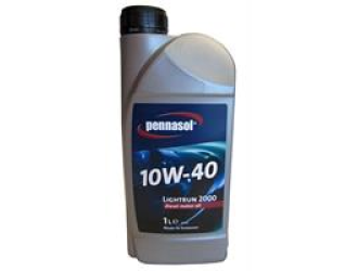 Масло моторное полусинтетическое "lightrun 2000 diesel 10w-40", 1л