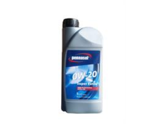 Масло моторное синтетическое "super extra 0w-20", 1л