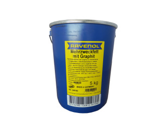 Смазка пластичная с графитом "mehrzweckfett mit graphit",5л