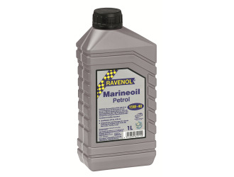 Масло моторное минеральное "marineoil petrol 15w-40", 1л