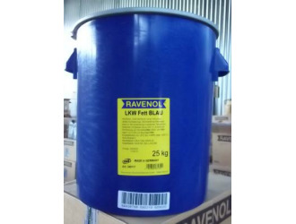 Смазка на минеральной основе lkw fett blau (25кг)