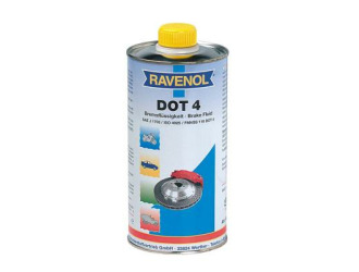 Жидкость тормозная dot 4, "brake fluid", 1л