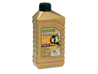 Масло моторное синтетическое "motobike 4-t ester 5w-30", 1л