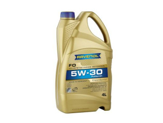 Масло моторное синтетическое "fo 5w-30", 4л