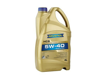 Масло моторное синтетическое "hcs 5w-40", 4л