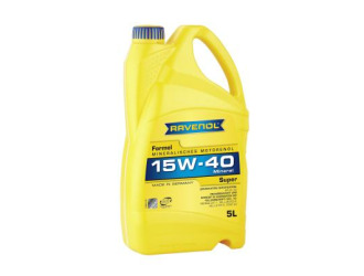 Масло моторное минеральное "formel super 15w-40", 5л