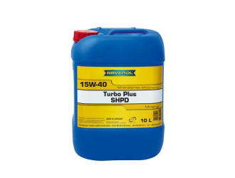 Масло моторное минеральное "turbo-plus shpd 15w-40", 10л