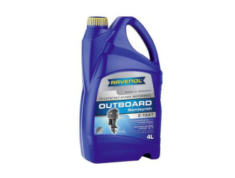 Масло моторное полусинтетическое "outboardoel 2t teilsynth", 4л